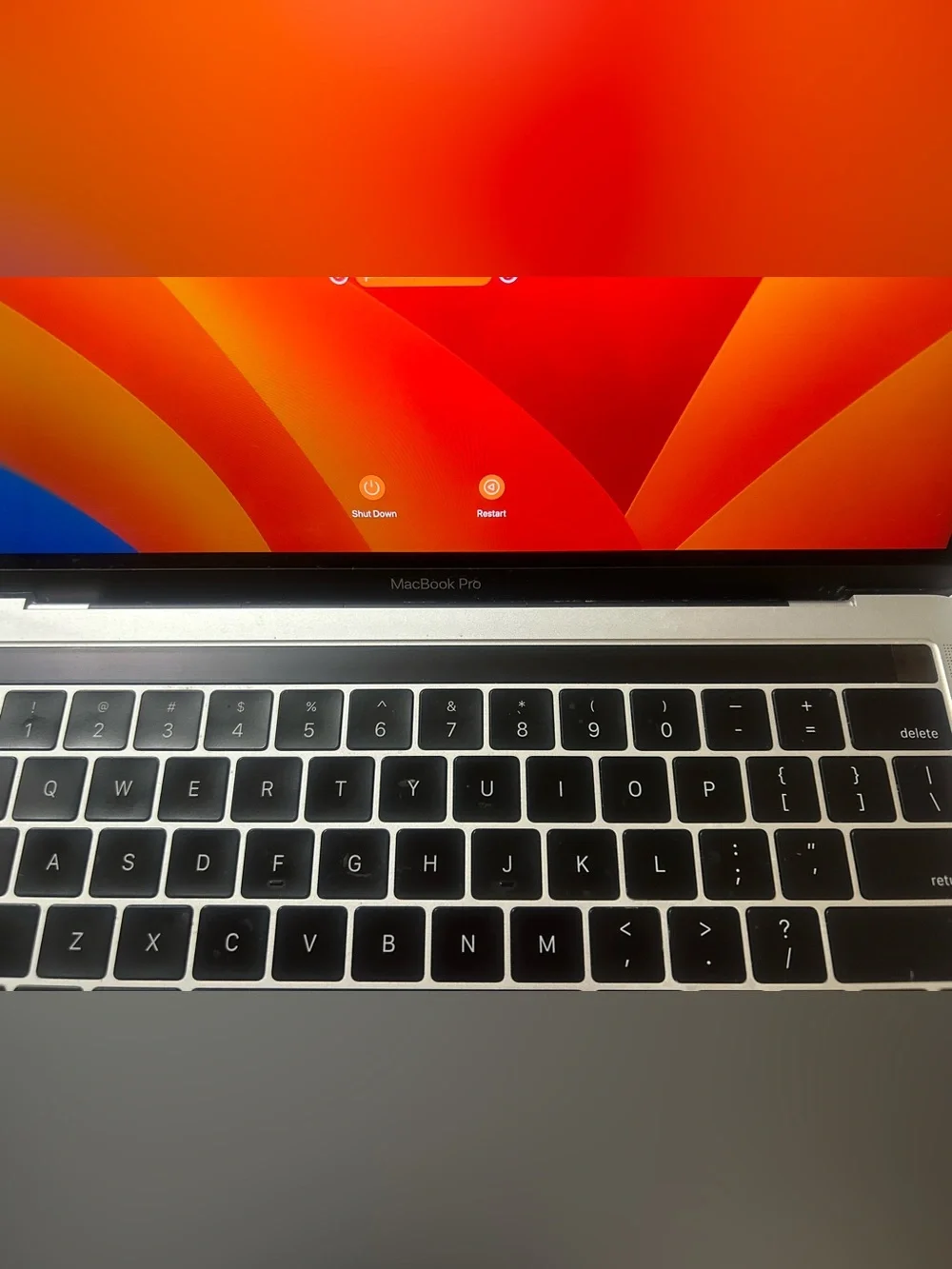 Apple MacBook Silver Aluminum Laptop with Apple Logo
